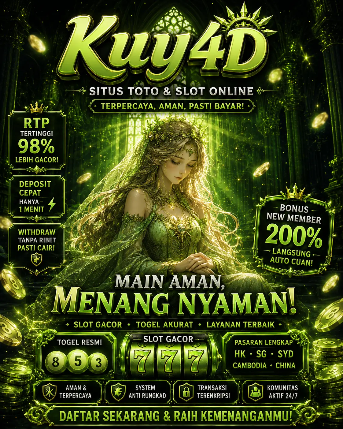 Galeri foto KUY4D | Situs Slot Online Dengan Pola Gacor Yang Jarang Diketahui di Jakarta